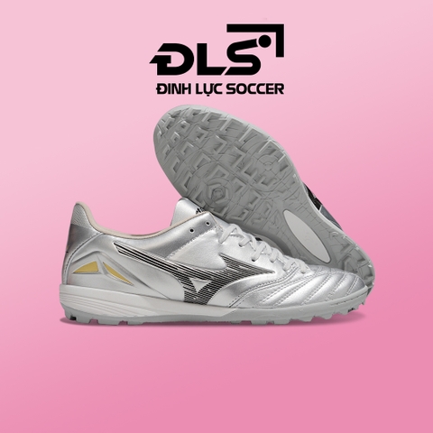 Giày Bóng Đá Mizuno Neo 4 Bạc TF