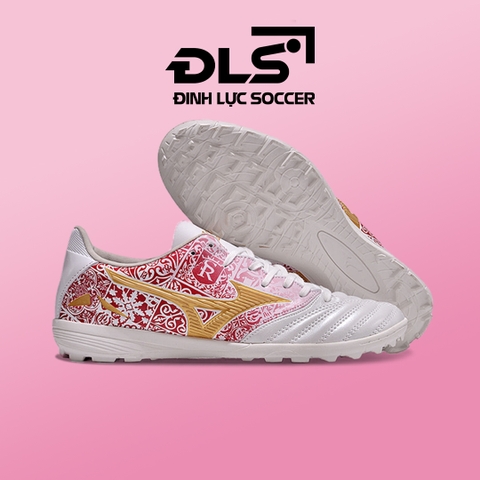 Giày Bóng Đá Mizuno Neo 4 x Sergio Ramos Trắng Đỏ Vạch Đồng TF