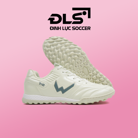 Giày Bóng Đá Wika Tuấn Hải TH10 Trắng TF