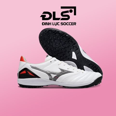 Giày Bóng Đá Mizuno Morelia Neo 4 Pro AS Trắng Đen Đế Đệm TF
