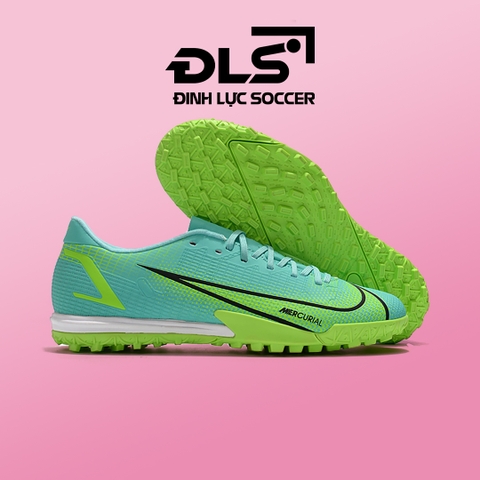 [SẴN HÀNG] Giày Bóng Đá Nike Mercurial Vapor 14 Academy Xanh Ngọc Euro Đế Đệm AirZoom TF