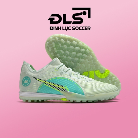 Giày Bóng Đá Mercurial Vapor 14 Pro Xanh Lá Mạ Cổ Lửng HQ TF