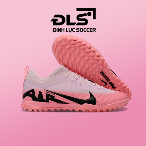 Giày Bóng Đá Nike Vapor 15 Pro Hồng Đen Mad Brilliance Pack Cổ Lửng TF