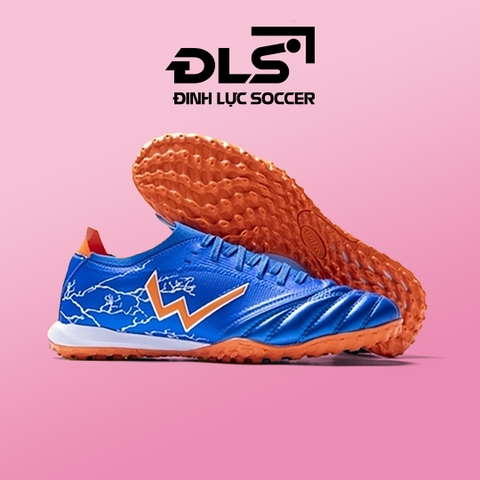 Giày Bóng Đá Wika Thunder Xanh Cam TF