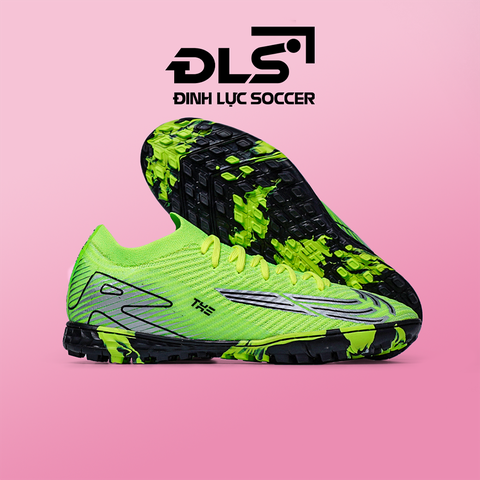 Giày Bóng Đá Việt Nam Vapor 16 Elite Xanh Chuối Vạch Đen TF