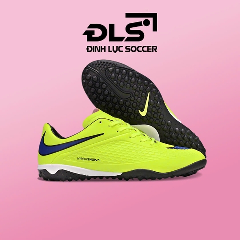 Giày Bóng Đá Nike Hypervenom Phelon Nõn Chuối Xanh Than TF
