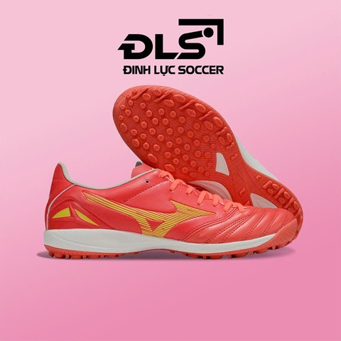 Giày Bóng Đá Mizuno Morelia Neo 4 Pro AS Đỏ Vạch Đồng Đế Đệm TF