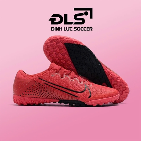 Giày Bóng Đá Nike Vapor 13 Pro Đỏ Vạch Đen V2 TF