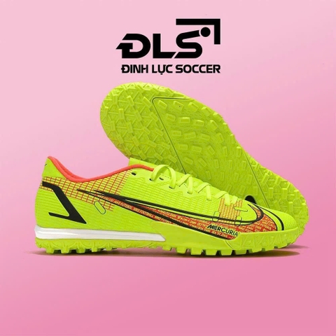 [Hàng Hot] Giày Bóng Đá Nike Mercurial Vapor 14 Academy Vàng Chanh Đế Đệm AirZoom TF