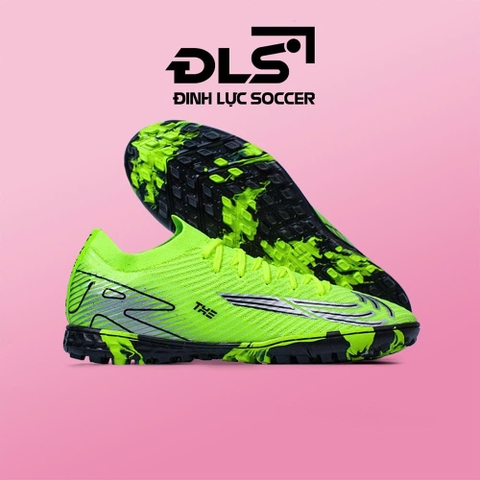 Giày Bóng Đá Việt Nam Vapor 16 Elite Xanh Chuối Vạch Đen TF