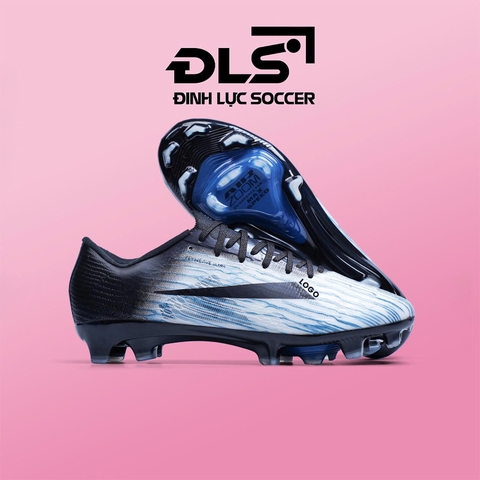 Giày Bóng Đá Mercurial Superfly 11 Elite Trắng Xanh Đen Cổ Lửng FG