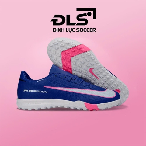 Giày Bóng Đá Nike Mercurial Vapor 16 Academy V2 Xanh Coban Vạch Trắng Hồng TF