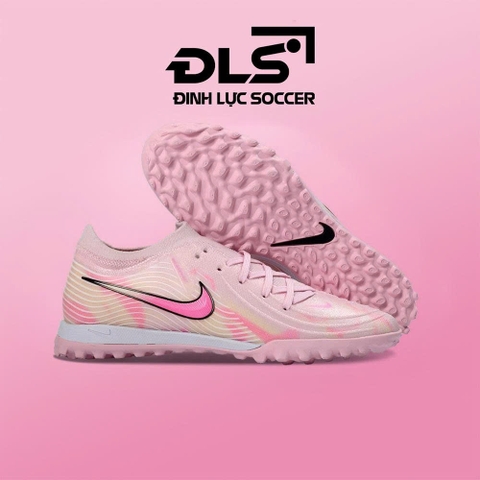 Giày Bóng Đá Nike Phantom GX2 Elite Hồng Ánh Ngọc Cổ Lửng TF