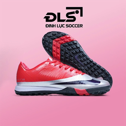 Giày Bóng Đá Nike Mercurial Superfly 1 Elite CR7 Đỏ Xám Đế Đệm TF