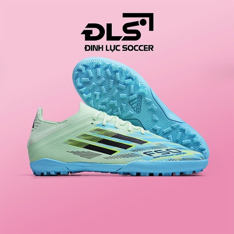 Giày Bóng Đá Adidas F50 Xanh Lá Mạ TF