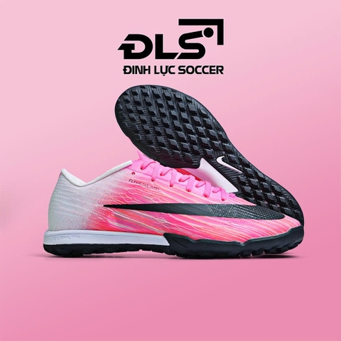Giày Bóng Đá Nike Mercurial Superfly 11 Elite Hồng Gót Trắng Lưỡi Gà Liền TF