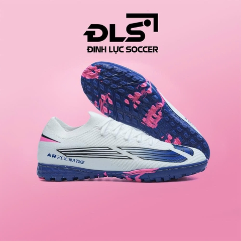 Giày Bóng Đá Việt Nam Vapor 16 Elite Trắng Đế Xanh Hồng TF