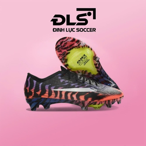 Giày Bóng Đá Mercurial Superfly 11 Elite Cam Đen Vạch Bạc FG