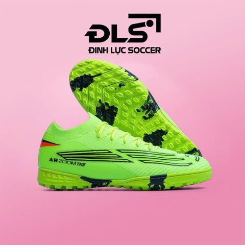 Giày Bóng Đá Việt Nam Vapor 16 Elite Xanh Lá Mạ Vạch Đen TF