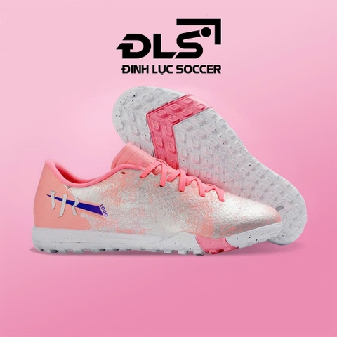 Giày Bóng Đá Mercurial Vapor 16 Academy Vini Hồng Nhạt Đế Trắng Mới TF