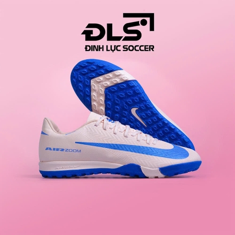 Giày Bóng Đá Nike Vapor 16 Academy Cam Đào Vạch Xanh Biển Phiên Bản V2 TF