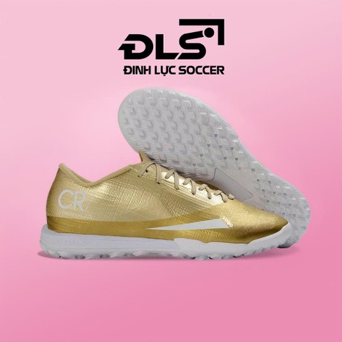 Giày Bóng Đá Mercurial Superfly 11 Elite Cr7 Vàng Đồng TF