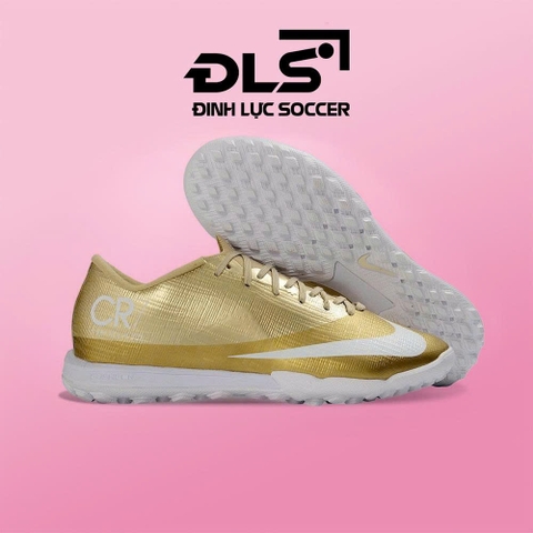 Giày Bóng Đá Nike Mercurial Superfly 11 Elite Cr7 Vàng Đồng TF