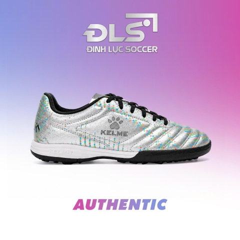 GIÀY BÓNG ĐÁ KELME- 8531ZX1343 - Bạc Xám Sliver Đinh TF