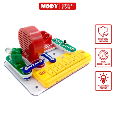 Bộ lắp ráp đàn organ điện tử MODY M3801 cho bé phát triển trí tuệ - đồ chơi khoa học vui và giáo dục STEM
