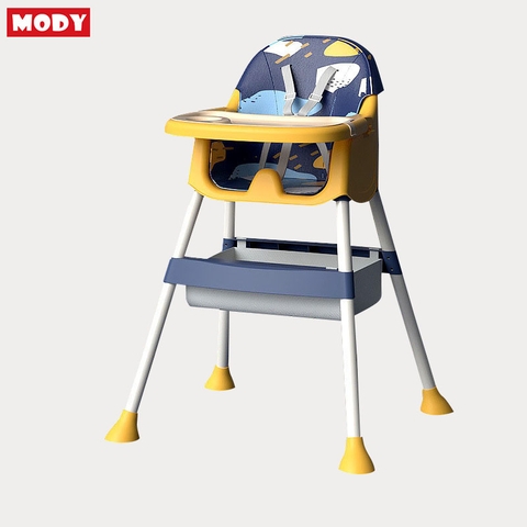 Ghế ăn dặm đa năng cao cấp cho bé có thể tùy chỉnh độ cao Mody M957560