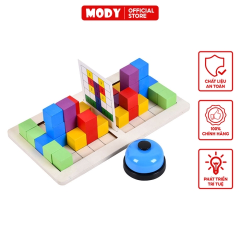 Trò chơi đấu trí sắp xếp mô hình lập phương MODY M81044 phát triển trí tuệ cho bé