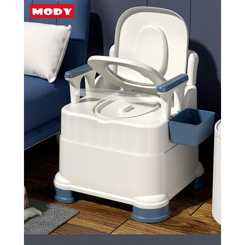 Bồn cầu di động dạng ghế ngồi cho người già bồn vệ sinh cho bà bầu và người bệnh Mody M232