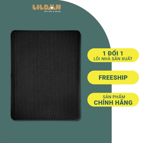 Thảm Lót Khay Cát Cho Mèo Chống Bắn Cát Ra Ngoài