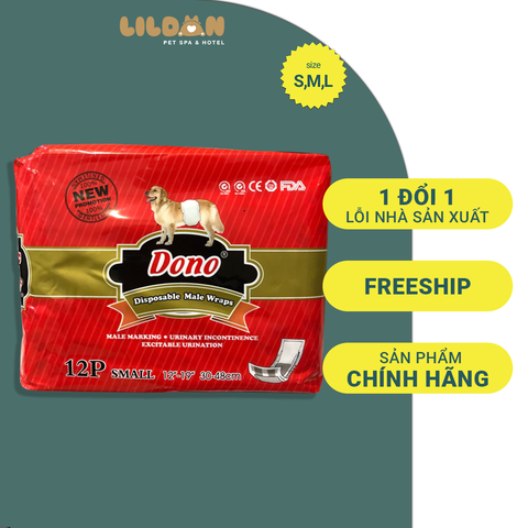 DONO Tã Bỉm Vệ Sinh Dành Cho Chó Mèo Siêu Thấm Hút