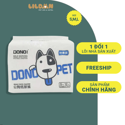 DONO Tã Bỉm Vệ Sinh Dành Cho Chó Mèo Loại Mỏng