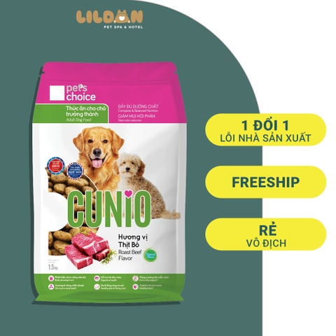 CUNIO - Thức Ăn Hạt Cho Chó