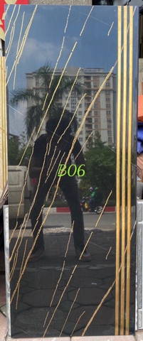 Gạch Bậc Cầu Thang Nhập Khẩu 47x120cm Đồng Chất phủ Ánh Kim