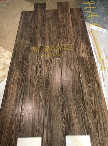 Gạch Vân Gỗ 15x80 Nhập khẩu Design Malaysia HA-58008ML