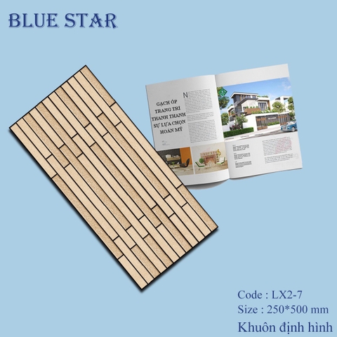 Gạch thẻ trang trí LX 2-7