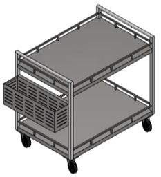 Xe đẩy gia vị XDGV906090