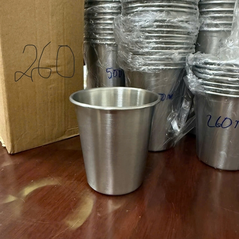 Cốc inox 1 lớp sus 304