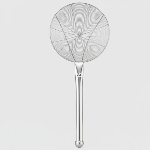 CHAO LỲ CÁN INOX, VỢT RAU