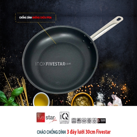 Chảo chống dính Fivestar inox 430