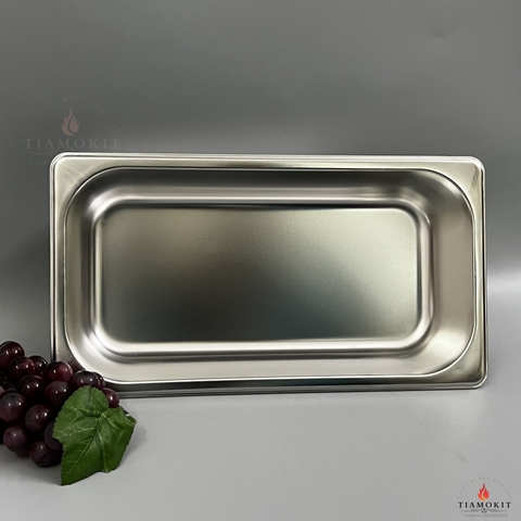 Khay đựng topping, trà sữa, chè,...  GN 1/4/20 Sus 304