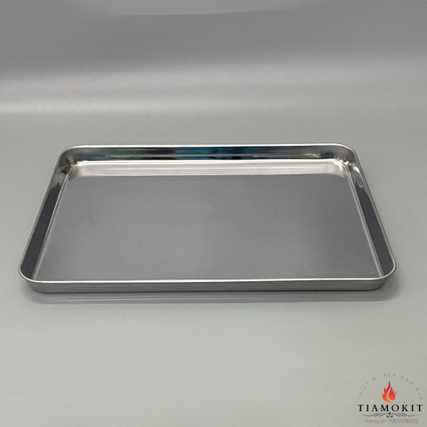 Khay chữ nhật, khay y tế kích thước 30x40 cm Inox 304