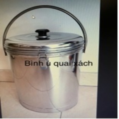Bình ủ quai xách inox 304