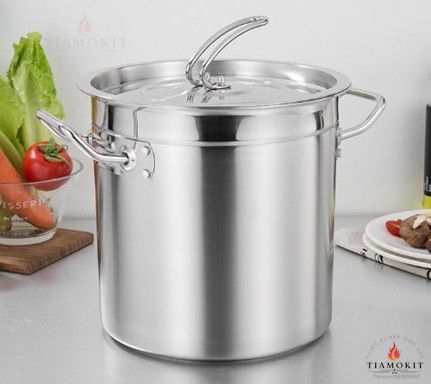 Nồi inox 70 lít SUS304 có từ tính đáy 5 lớp