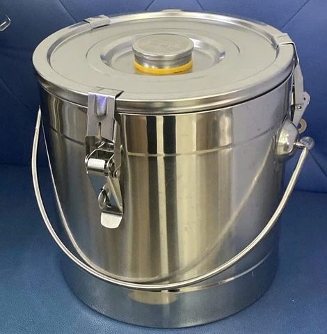 XÔ INOX CÓ NẮP SUS 304