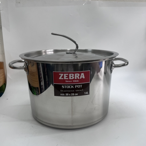 Nồi Inox Zebra 14L