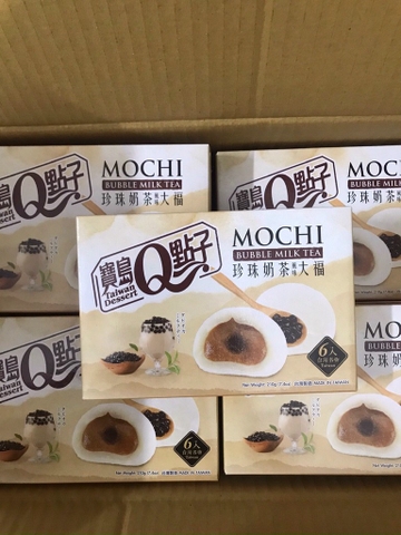 Bánh Mochi Quidea Vị Trà Sữa Trân Châu - Đài Loan hộp 210g